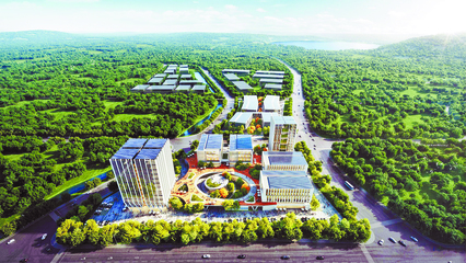 新型采暖及制冷技術(shù)開發(fā)項(xiàng)目正式簽約，向山EOD項(xiàng)目迎來首個(gè)產(chǎn)業(yè)導(dǎo)入